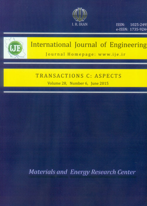 Engineering - Volume:28 Issue: 6, Jun 2015