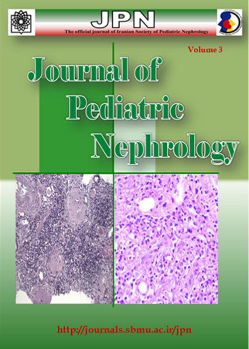 Pediatric Nephrology - Volume:3 Issue: 3, Summer 2015