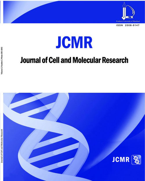Cell and Molecular Research - Volume:7 Issue: 1, Summer and Autumn 2015