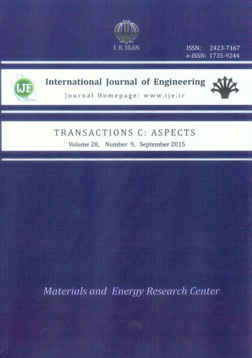 Engineering - Volume:28 Issue: 9, Sept 2015
