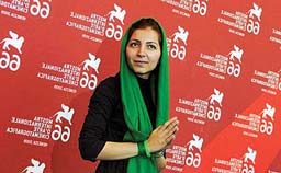 عکس: حنا مخملباف در جشنواره ونیز