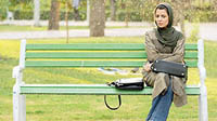 لیلا حاتمی در صحنه ای از فیلم«دوران عاشقی»