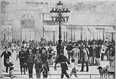 ناصرالدین شاه از نمایشگاه پاریس/ 19 اکتبر 1889