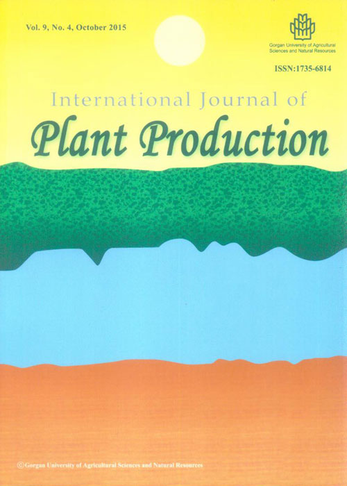 Plant Production - Volume:9 Issue: 4, Oct 2015