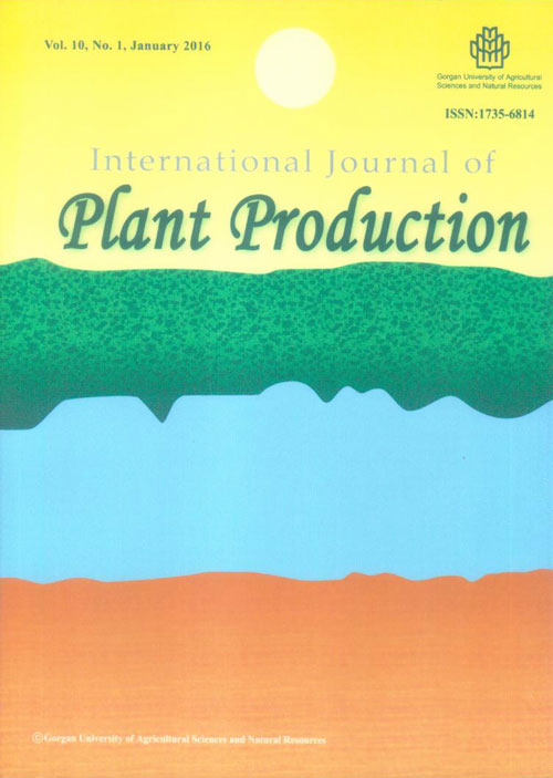 Plant Production - Volume:10 Issue: 1, Jan 2016
