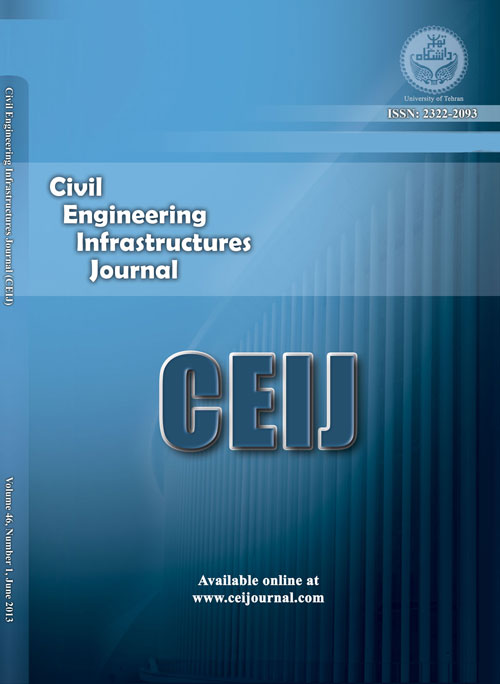 Civil Engineering Infrastructures Journal - Volume:48 Issue: 2, Dec 2015