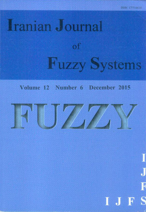 fuzzy systems - Volume:12 Issue: 6, Dec 2015