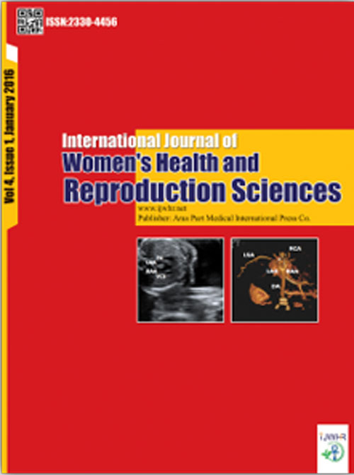Women’s Health and Reproduction Sciences - Volume:4 Issue: 1, Winter 2016