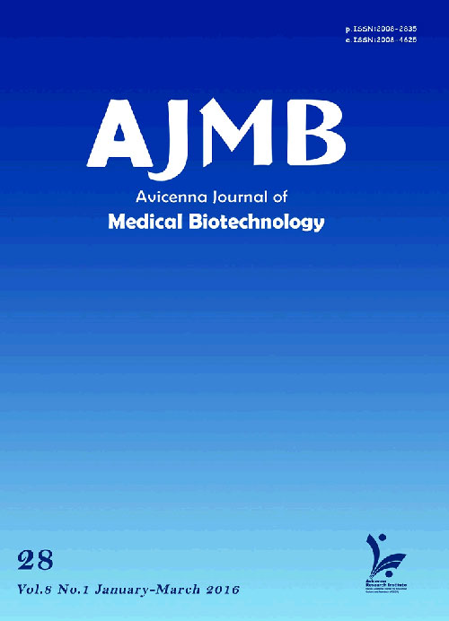 Avicenna Journal of Medical Biotechnology - Volume:8 Issue: 1, jan-mar 2016