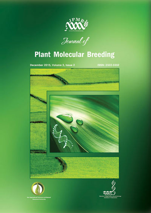 Plant Molecular Breeding - Volume:3 Issue: 2, Summer and Autumn 2015