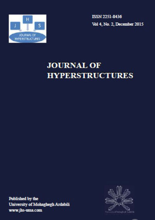 Hyperstructures - Volume:4 Issue: 2, Summer and Autumn 2015
