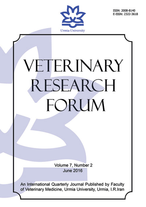 Veterinary Research Forum - Volume:7 Issue: 2, Spring 2016