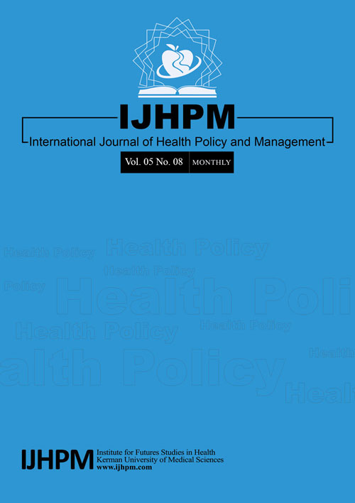Health Policy and Management - Volume:5 Issue: 8, Aug 2016