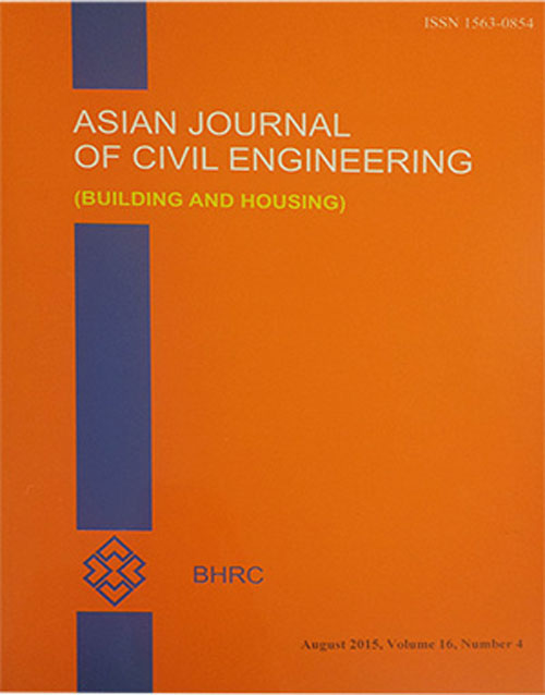 Asian journal of civil engineering - Volume:17 Issue: 8, Dec 2016