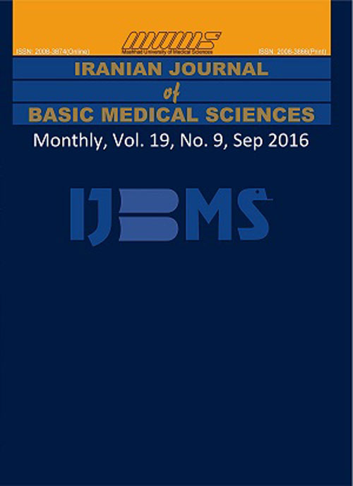 Basic Medical Sciences - Volume:19 Issue: 9, Sep 2016