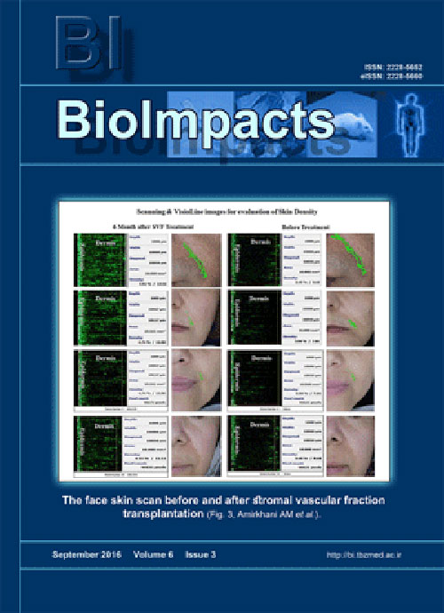 Biolmpacts - Volume:6 Issue: 3, Sep 2016