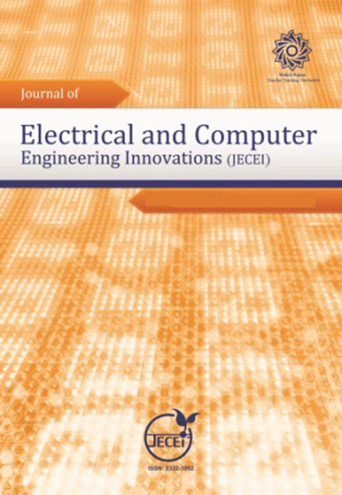 Electrical and Computer Engineering Innovations - Volume:4 Issue: 1, Winter-Spring 2016