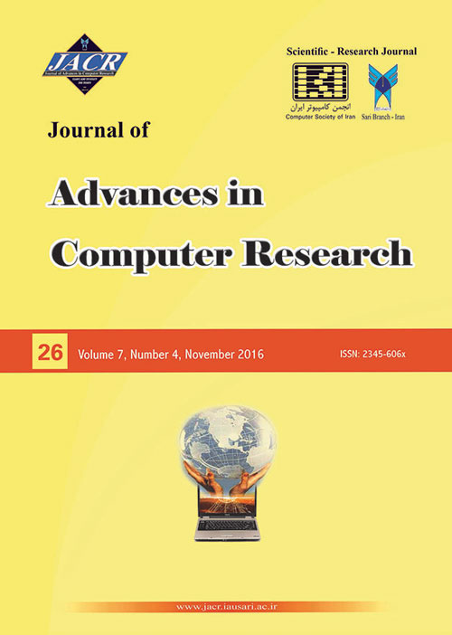 Advances in Computer Research - Volume:7 Issue: 4, Autumn 2016