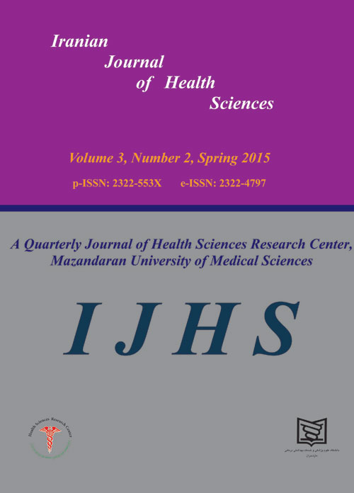 Health Sciences - Volume:4 Issue: 4, Autumn 2016