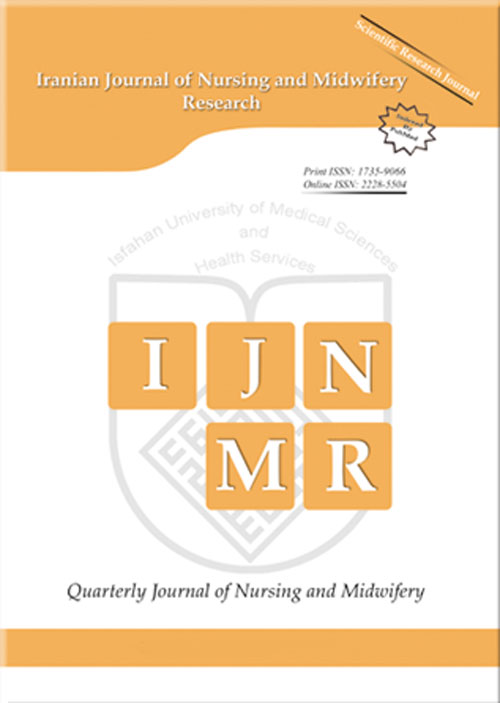 Nursing and Midwifery Research - Volume:21 Issue: 6, Nov-Dec 2016