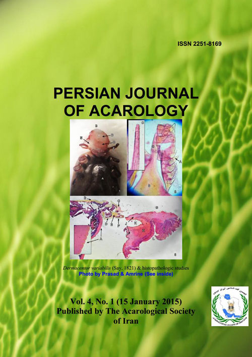 Persian Journal of Acarology - Volume:4 Issue: 1, Winter 2015