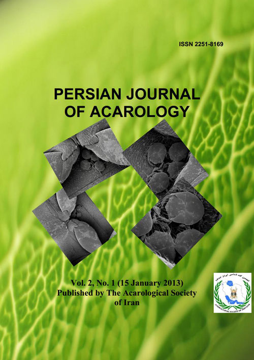 Persian Journal of Acarology - Volume:2 Issue: 1, Winter 2013