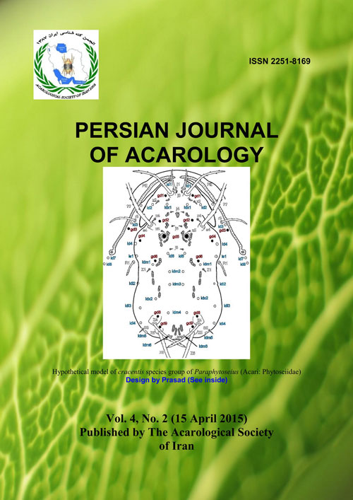Persian Journal of Acarology - Volume:4 Issue: 2, Spring 2015