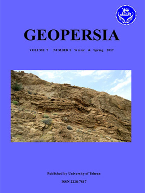 Geopersia - Volume:7 Issue: 1, Winter-Spring 2017