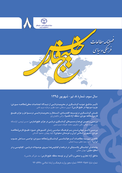مطالعات فرهنگی و سیاسی خلیج فارس - پیاپی 8 (تیر - شهریور 1395)