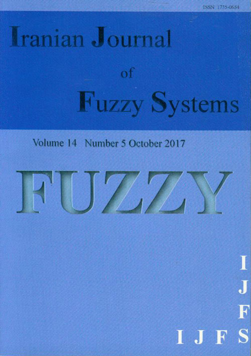 fuzzy systems - Volume:14 Issue: 5, Oct-Nov 2017
