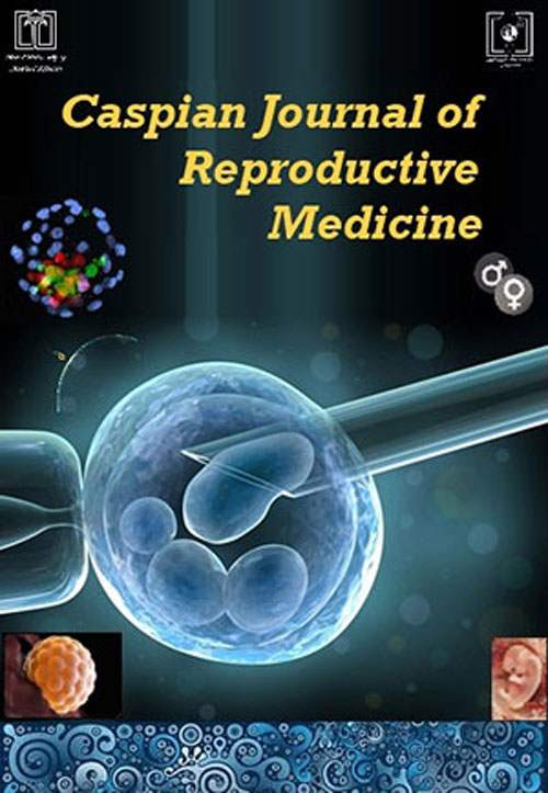 Caspian Journal of Reproductive Medicine - Volume:3 Issue: 1, Winter-Spring 2017