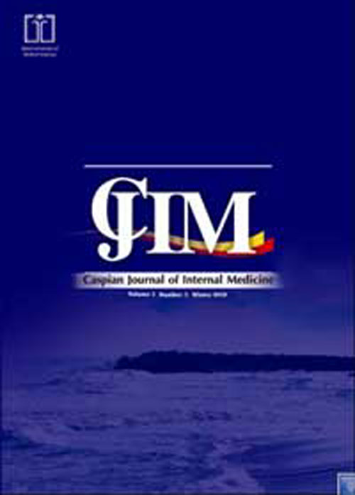 Caspian Journal of Internal Medicine - Volume:9 Issue: 1, Winter 2018