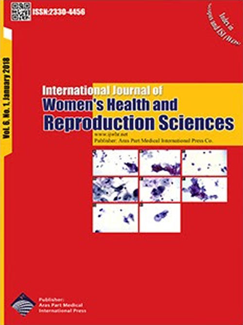 Women’s Health and Reproduction Sciences - Volume:6 Issue: 1, Winter 2018