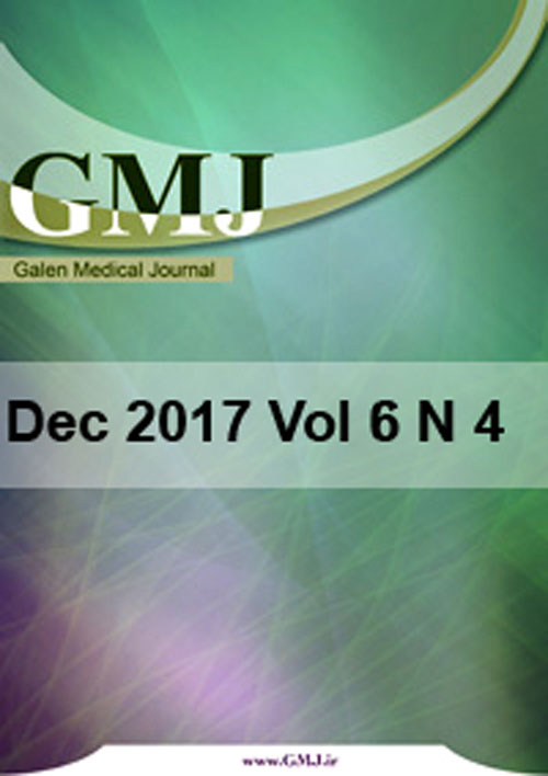 Galen Medical journal - Volume:6 Issue: 4, 2017