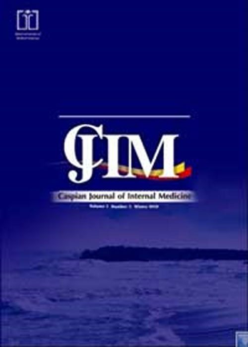 Caspian Journal of Internal Medicine - Volume:9 Issue: 2, Spring 2018