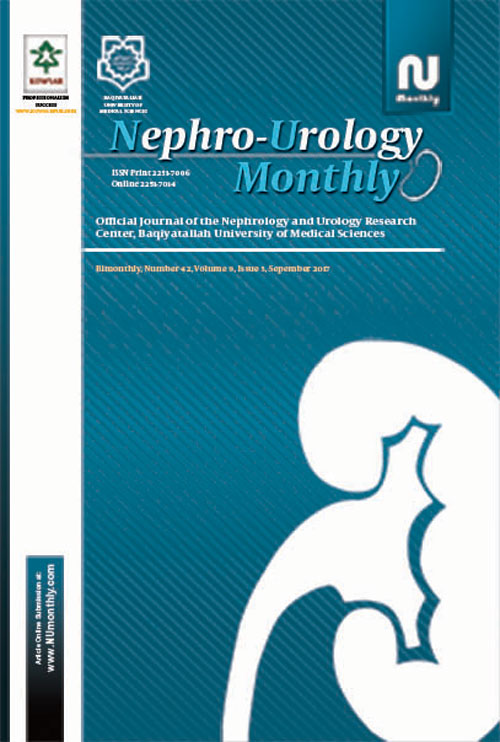 Nephro-Urology Monthly - Volume:10 Issue: 2, Mar 2018