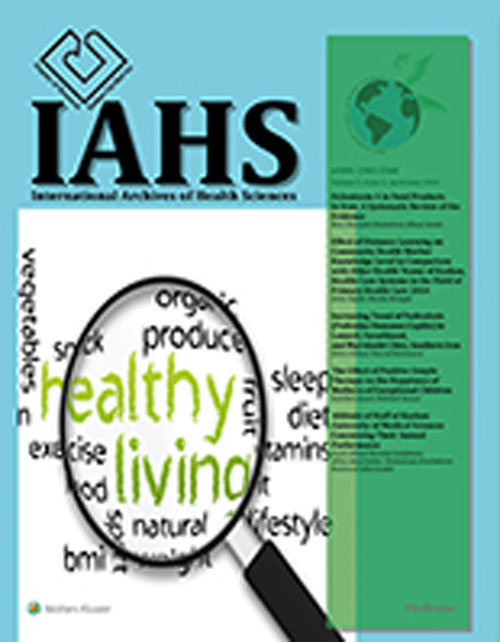 International Archives of Health Sciences - Volume:5 Issue: 2, Apr-Jun 2018