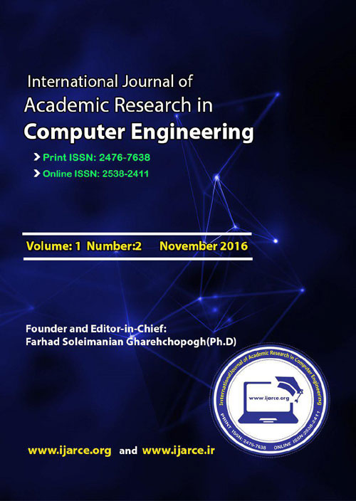 Academic Research in Computer Engineering - Volume:2 Issue: 1, May 2018