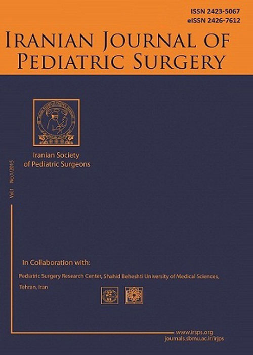 Pediatric Surgery - Volume:4 Issue: 1, Jun 2018