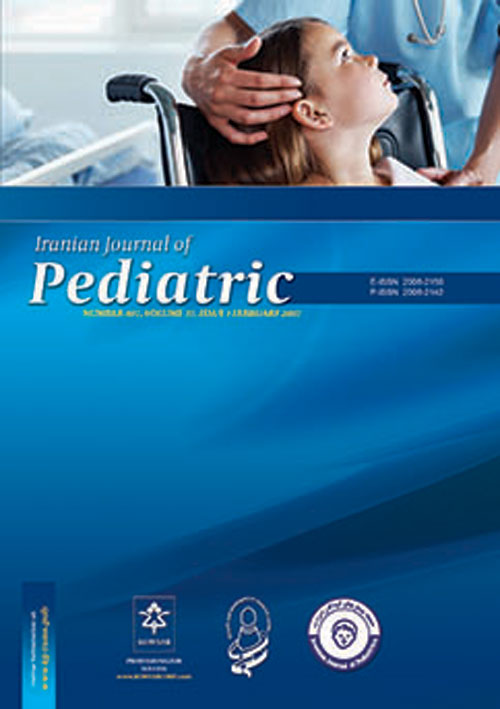 Pediatrics - Volume:28 Issue: 3, Jun 2018