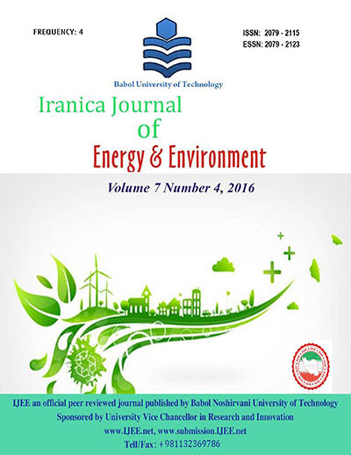 Energy & Environment - Volume:9 Issue: 2, Spring 2018
