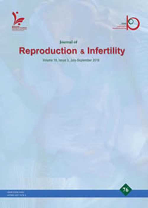 Reproduction & Infertility - Volume:19 Issue: 3, Jul-Sep 2018