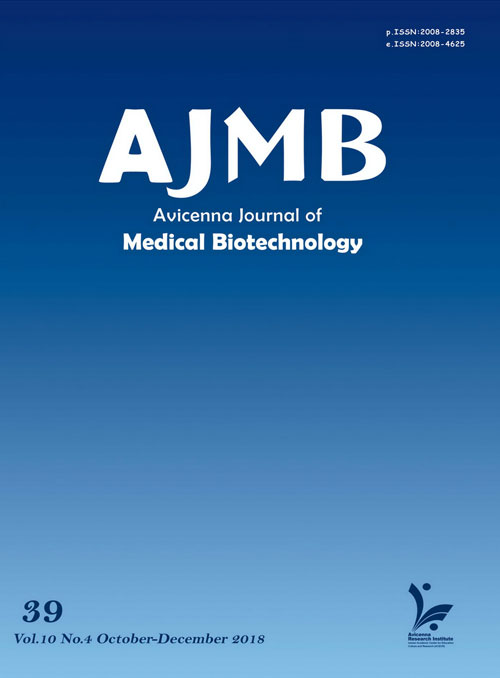 Avicenna Journal of Medical Biotechnology - Volume:11 Issue: 1, Jan -Mar 2019