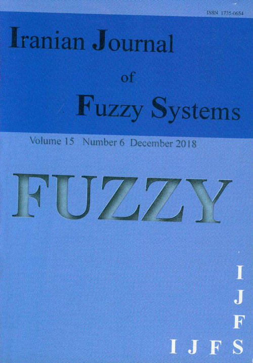 fuzzy systems - Volume:15 Issue: 6, Nov - Dec 2018