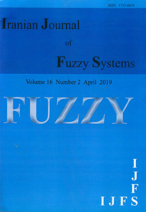 fuzzy systems - Volume:16 Issue: 2, Mar-Apr 2019