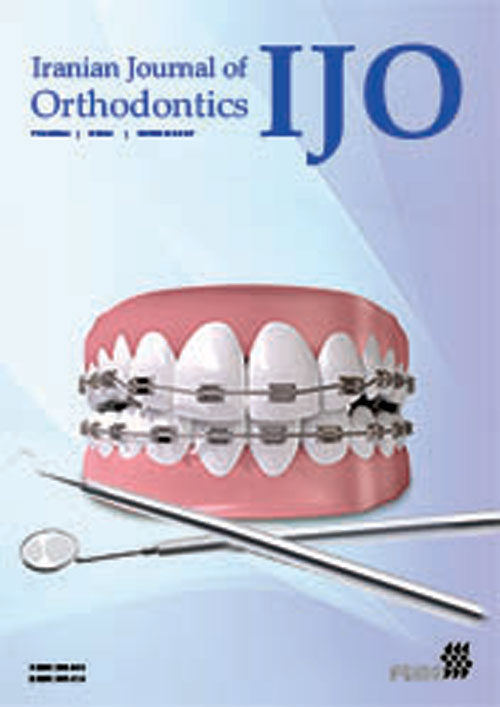 Orthodontics - Volume:14 Issue: 1, Mar 2019