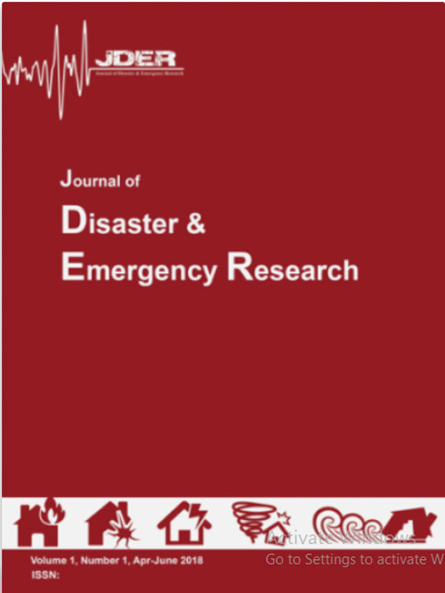 Disaster and Emergency Research - Volume:2 Issue: 2, May 2019