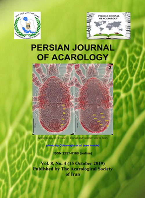 Persian Journal of Acarology - Volume:8 Issue: 4, Autumn 2019