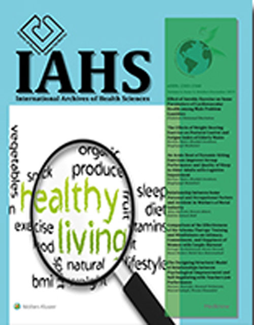 International Archives of Health Sciences - Volume:6 Issue: 4, Oct-Dec 2019