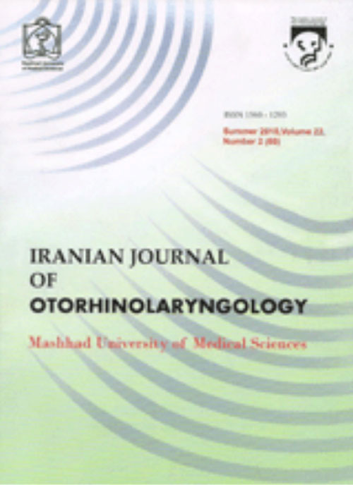 Otorhinolaryngology - Volume:32 Issue: 1, Jan-Feb 2020